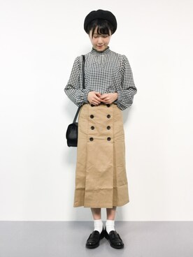 まるさん（レディース・161cm）の春コーディネート