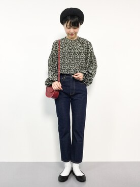 まるさん（レディース・161cm）の冬コーディネート