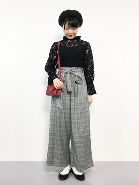 まるさん（レディース・161cm）の春コーディネート