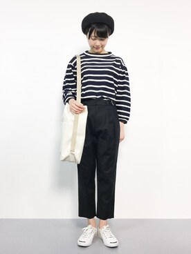 まるさん（レディース・161cm）の春コーディネート