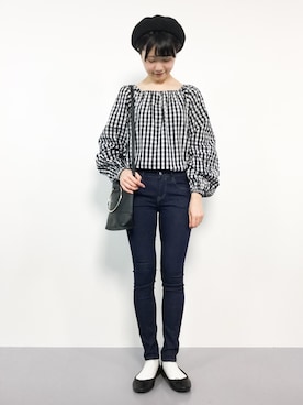 まるさん（レディース・161cm）の春コーディネート