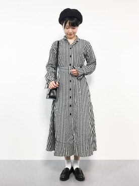 「haco!（ハコ）のアイテム（ジャケット/アウター）」を使った、まるさん（レディース・161cm）の春コーディネート