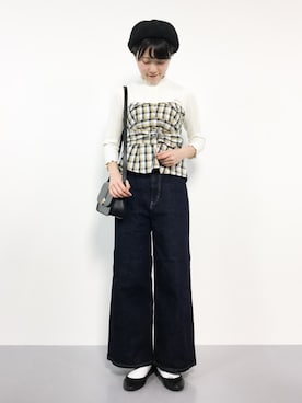 まるさん（レディース・161cm）の春コーディネート