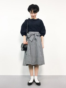 まるさん（レディース・161cm）の春コーディネート