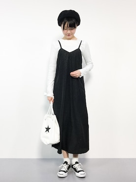 まるさん（レディース・161cm）の春コーディネート