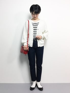 まるさん（レディース・161cm）の春コーディネート