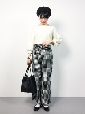 まるさん（レディース・161cm）の春コーディネート