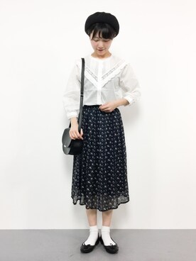 まるさん（レディース・161cm）の春コーディネート