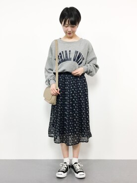 まるさん（レディース・161cm）の春コーディネート