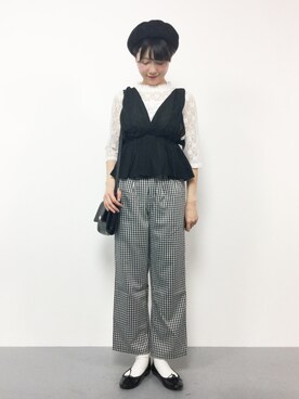 まるさん（レディース・161cm）の春コーディネート