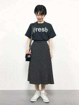 まるさん（レディース・161cm）の春コーディネート