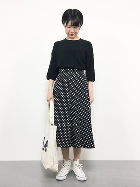 まるさん（レディース・161cm）の春コーディネート