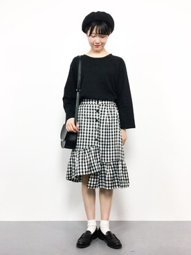 まるさん（レディース・161cm）の春コーディネート