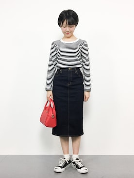 まるさん（レディース・161cm）の春コーディネート