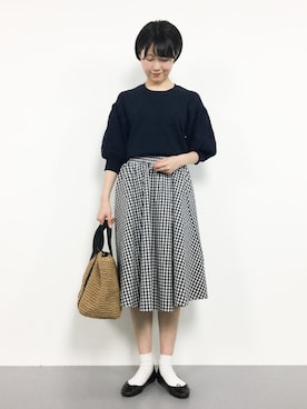 まるさん（レディース・161cm）の春コーディネート