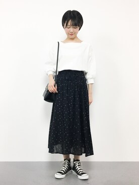 まるさん（レディース・161cm）の春コーディネート