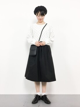 「TONE SELECT GOODS（トーンセレクトグッズ）のアイテム」を使った、まるさん（レディース・161cm）の春コーディネート