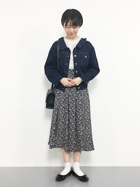 まるさん（レディース・161cm）の春コーディネート