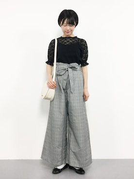 まるさん（レディース・161cm）の春コーディネート