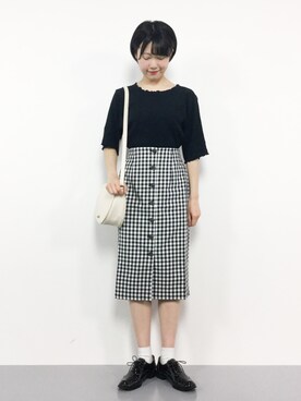 まるさん（レディース・161cm）の春コーディネート