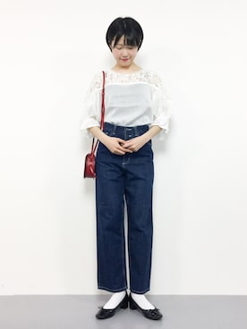 まるさん（レディース・161cm）の春コーディネート
