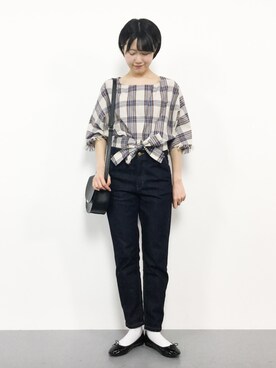 まるさん（レディース・161cm）の春コーディネート