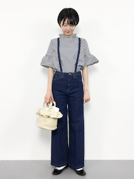 まるさん（レディース・161cm）の春コーディネート