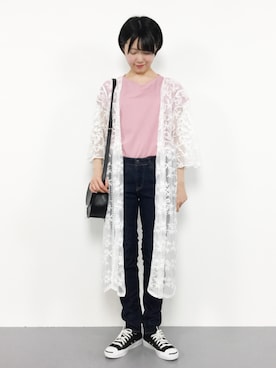 まるさん（レディース・161cm）の春コーディネート