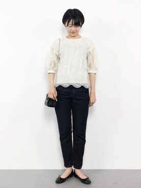 まるさん（レディース・161cm）の春コーディネート