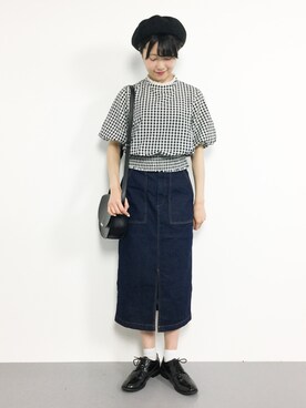 まるさん（レディース・161cm）の春コーディネート