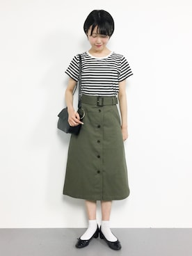 まるさん（レディース・161cm）の春コーディネート