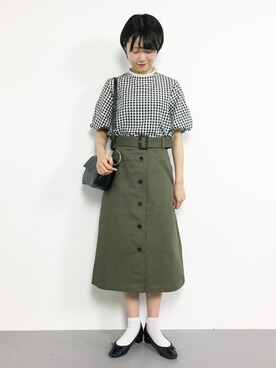 まるさん（レディース・161cm）の春コーディネート