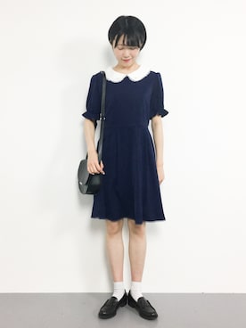 「LODISPOTTO（ロディスポット）のアイテム」を使った、まるさん（レディース・161cm）の春コーディネート