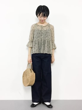 まるさん（レディース・161cm）の春コーディネート