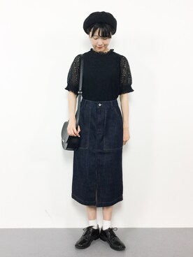 まるさん（レディース・161cm）の春コーディネート