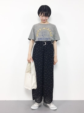 まるさん（レディース・161cm）の春コーディネート