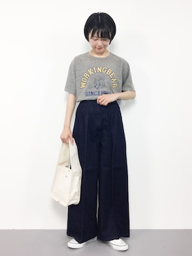 まるさん（レディース・161cm）の春コーディネート