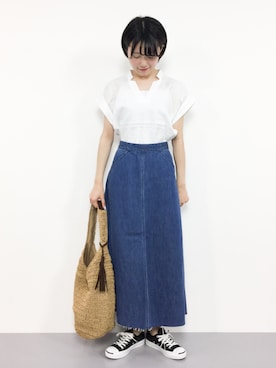 まるさん（レディース・161cm）の春コーディネート