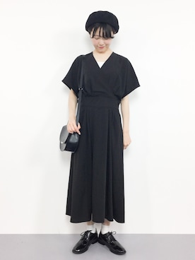 「haco!（ハコ）のアイテム（ワンピース/ドレス）」を使った、まるさん（レディース・161cm）の春コーディネート