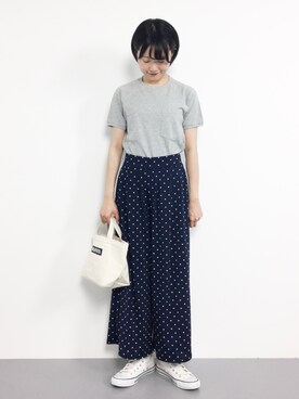 「夢展望（ユメテンボウ）のアイテム」を使った、まるさん（レディース・161cm）の春コーディネート