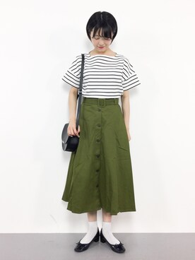 まるさん（レディース・161cm）の春コーディネート