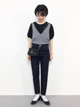 まるさん（レディース・161cm）の春コーディネート