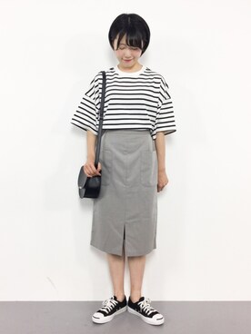 まるさん（レディース・161cm）の夏コーディネート