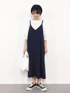 まるさん（レディース・161cm）の夏コーディネート