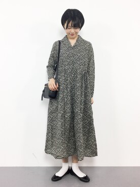 「Sunny clouds（サニークラウズ）のアイテム（ワンピース/ドレス）」を使った、まるさん（レディース・161cm）の夏コーディネート