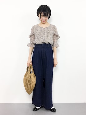 まるさん（レディース・161cm）の夏コーディネート