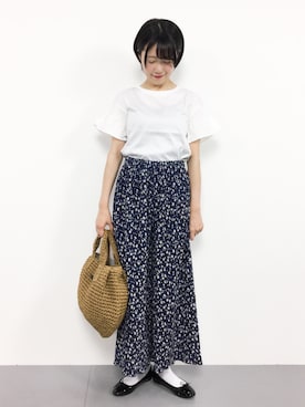 まるさん（レディース・161cm）の夏コーディネート