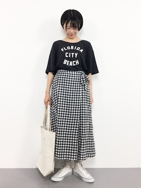 まるさん（レディース・161cm）の夏コーディネート