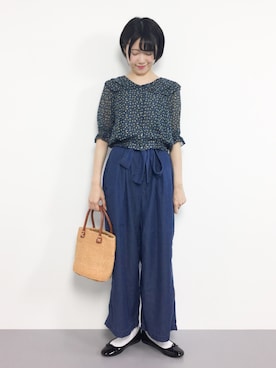 まるさん（レディース・161cm）の夏コーディネート