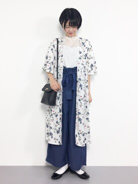 まるさん（レディース・161cm）の夏コーディネート